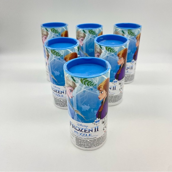 Disney Frozen II Elsa and Anna 50 Piece Jigsaw Puzzle LOT OF 6 - Picture 2 of 3